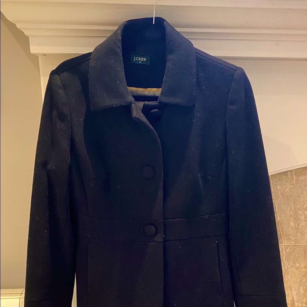 Jcrew classic wool day coat